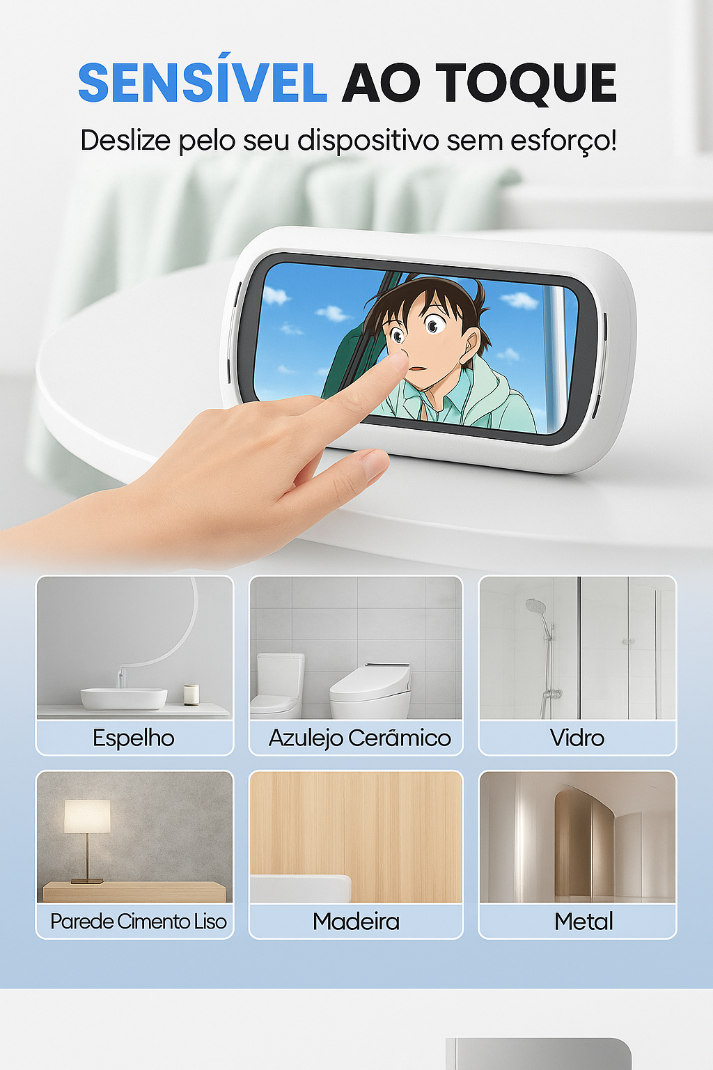 Suporte para Celular Aprova D’água
